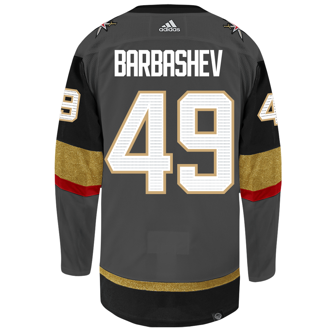 Ivan Barbashev Vegas Golden Knights Adidas Primegreen Authentic NHL Hockey Jersey