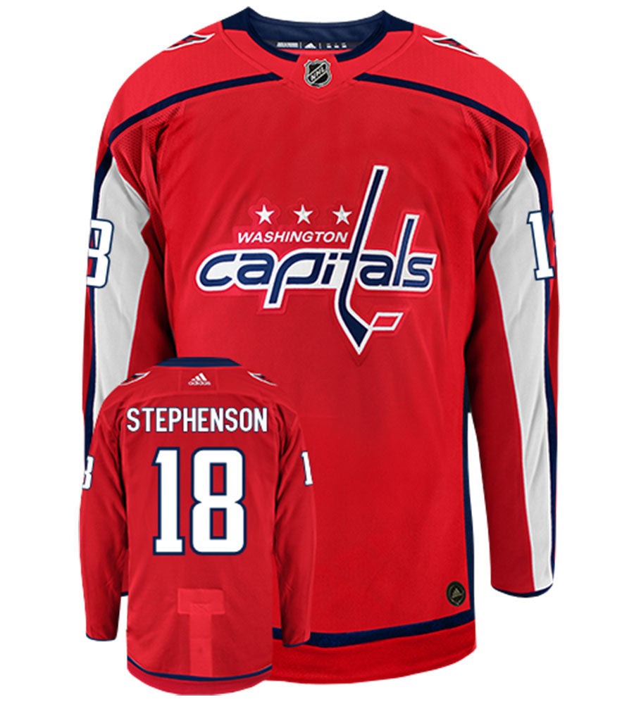 Chandler Stephenson Washington Capitals Adidas Authentic Home NHL Hockey Jersey