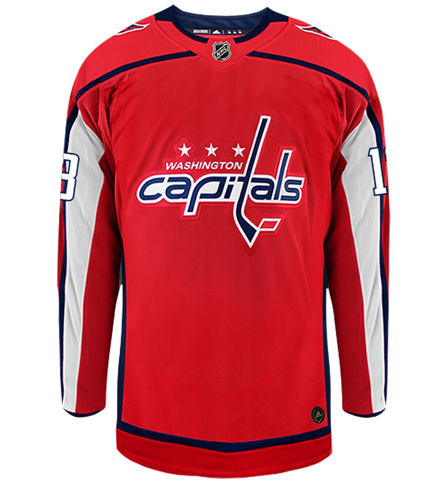 Jakub Vrana Washington Capitals Adidas Authentic Home NHL Hockey Jersey