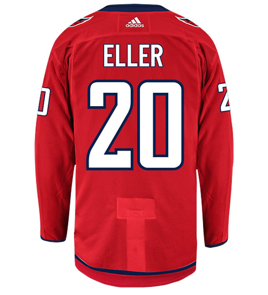 Lars Eller Washington Capitals Adidas Authentic Home NHL Hockey Jersey
