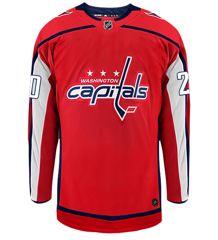 Lars Eller Washington Capitals Adidas Authentic Home NHL Hockey Jersey