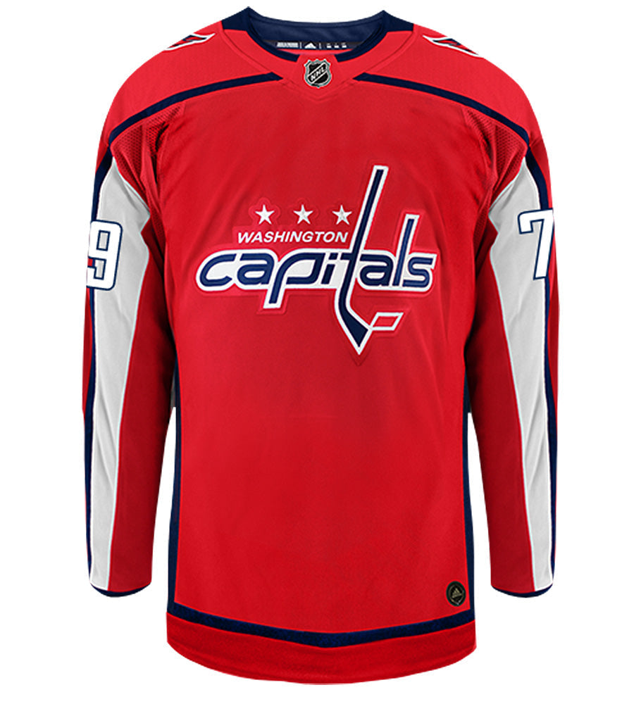 Nathan Walker Washington Capitals Adidas Authentic Home NHL Hockey Jersey