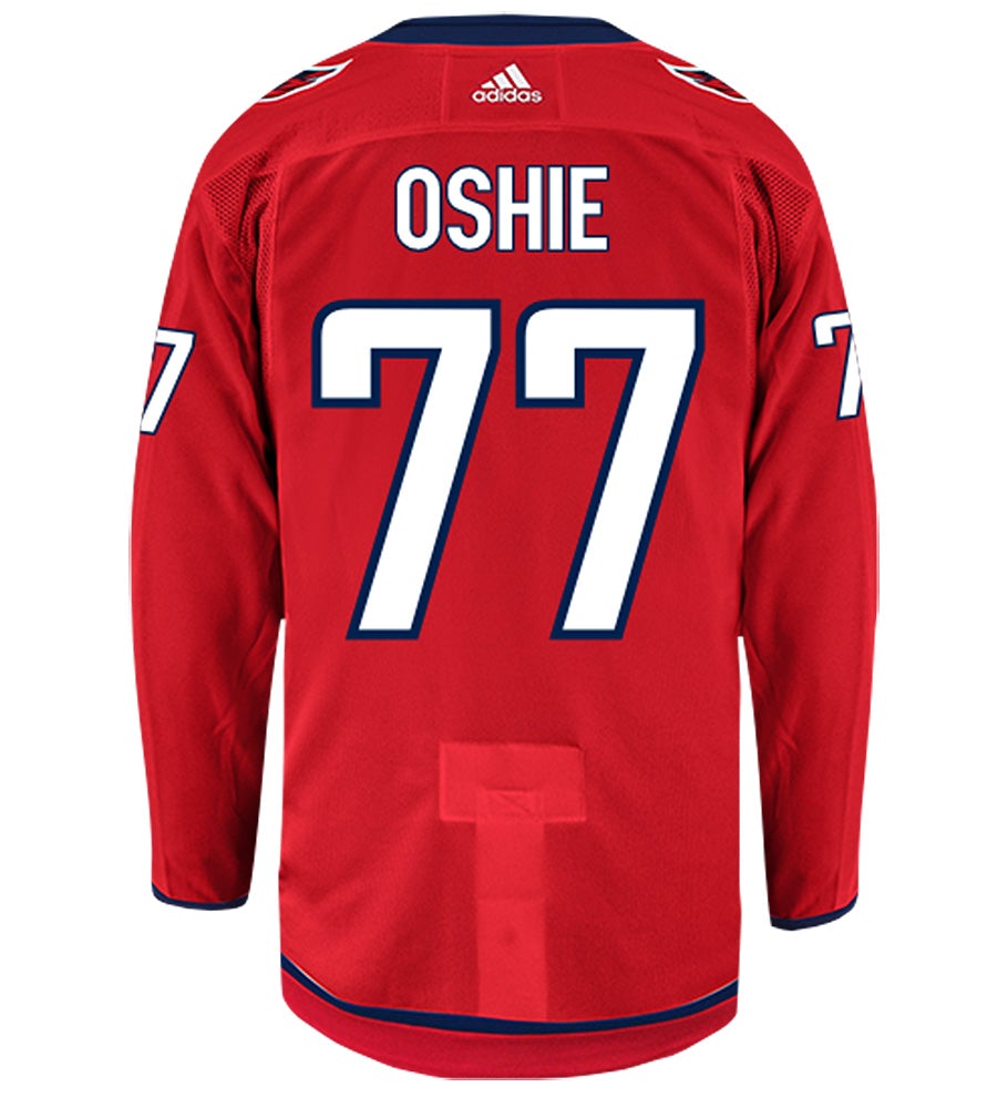 TJ Oshie Washington Capitals Adidas Authentic Home NHL Hockey Jersey