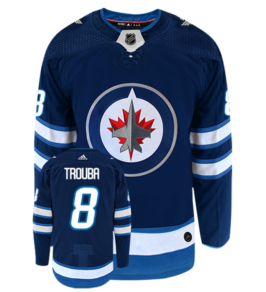 Jacob Trouba Winnipeg Jets Adidas Authentic Home NHL Hockey Jersey