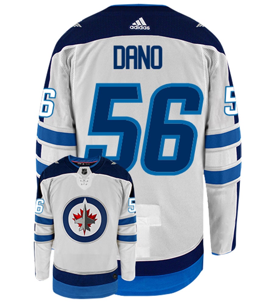 Marko Dano Winnipeg Jets Adidas Authentic Away NHL Hockey Jersey