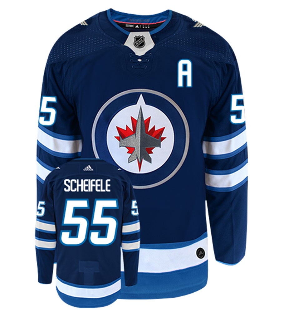 Mark Scheifele Winnipeg Jets Adidas Authentic Home NHL Hockey Jersey