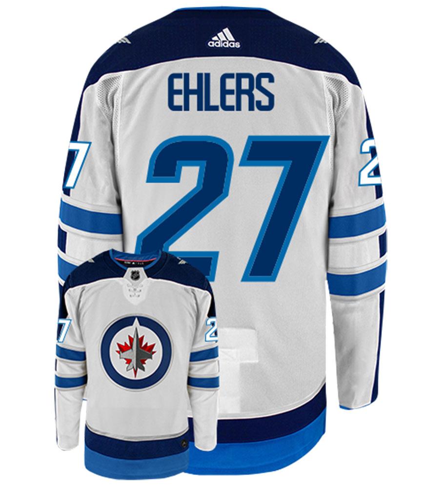Nikolaj Ehlers Winnipeg Jets Adidas Authentic Away NHL Hockey Jersey