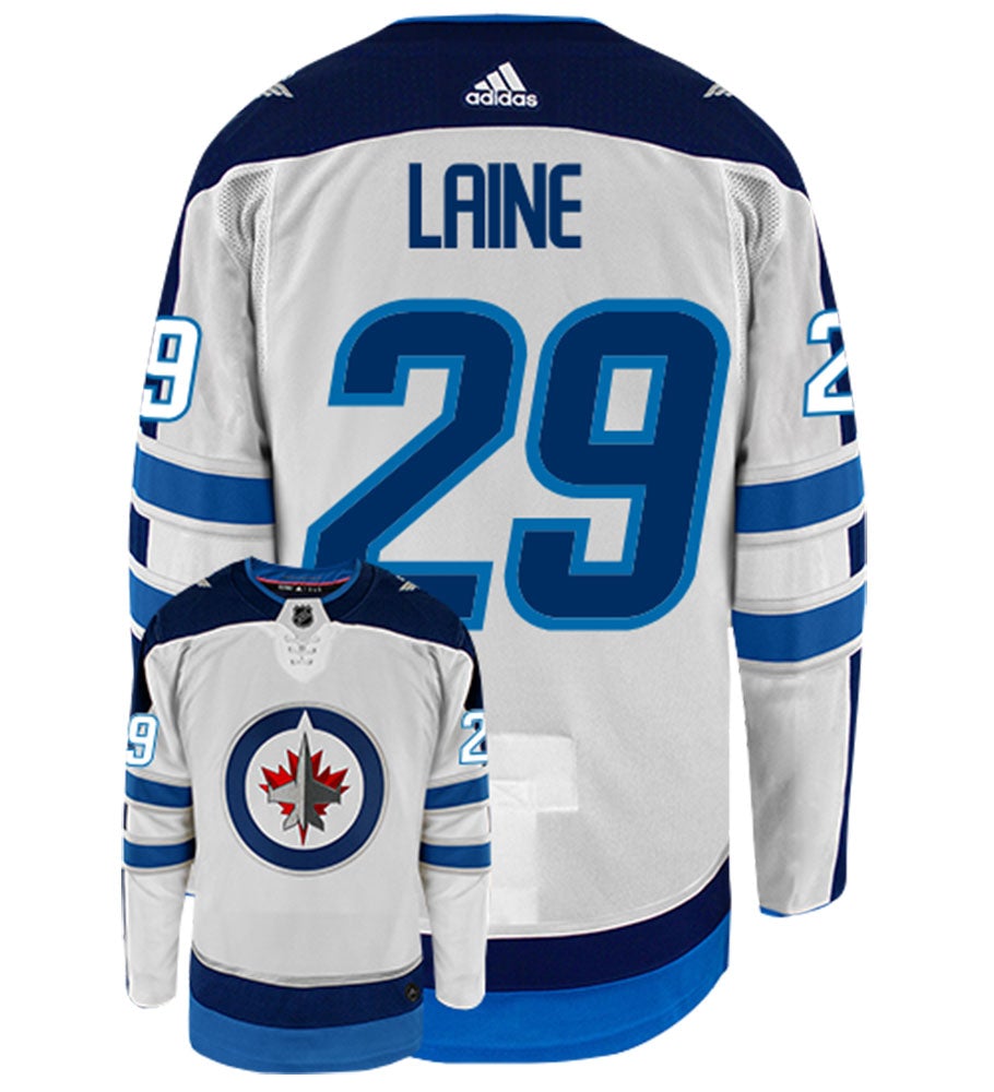 Patrik Laine Winnipeg Jets Adidas Authentic Away NHL Hockey Jersey