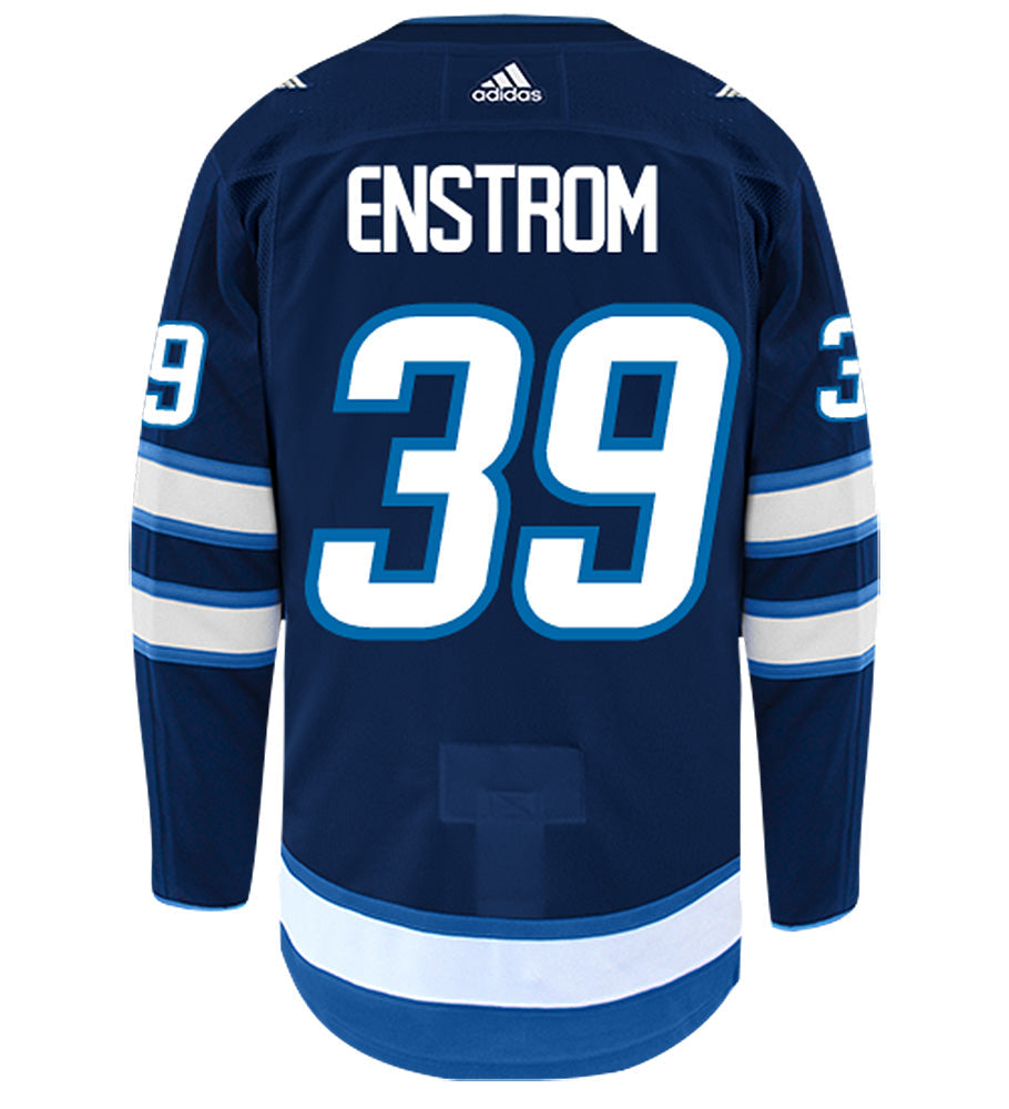 Toby Enstrom Winnipeg Jets Adidas Authentic Home NHL Hockey Jersey