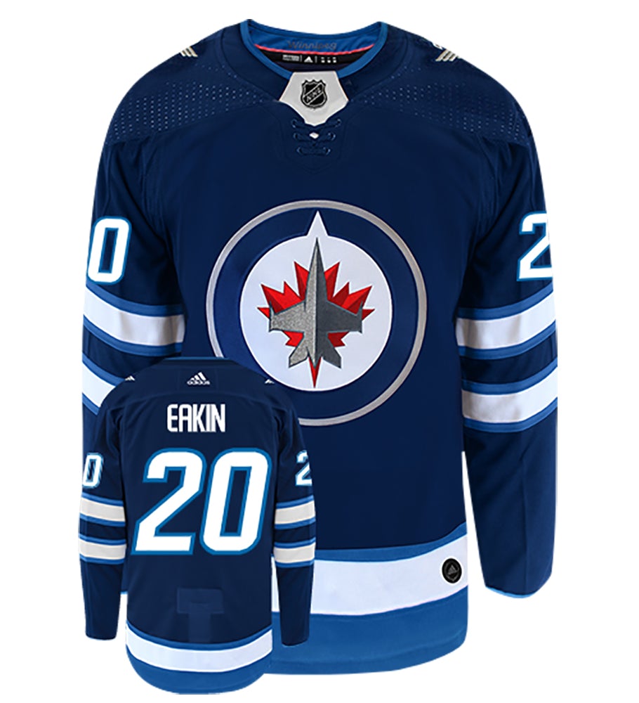 Cody Eakin Winnipeg Jets Adidas Authentic Home NHL Hockey Jersey