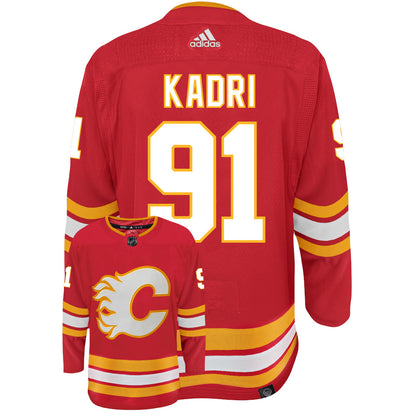 Nazem Kadri Calgary Flames Adidas Primegreen Authentic NHL Hockey Jersey