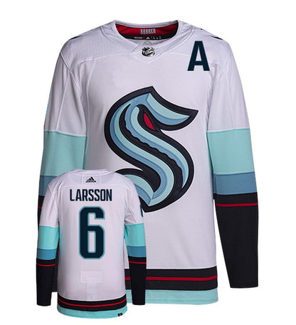 Adam Larsson Seattle Kraken Adidas Primegreen Authentic NHL Hockey Jersey