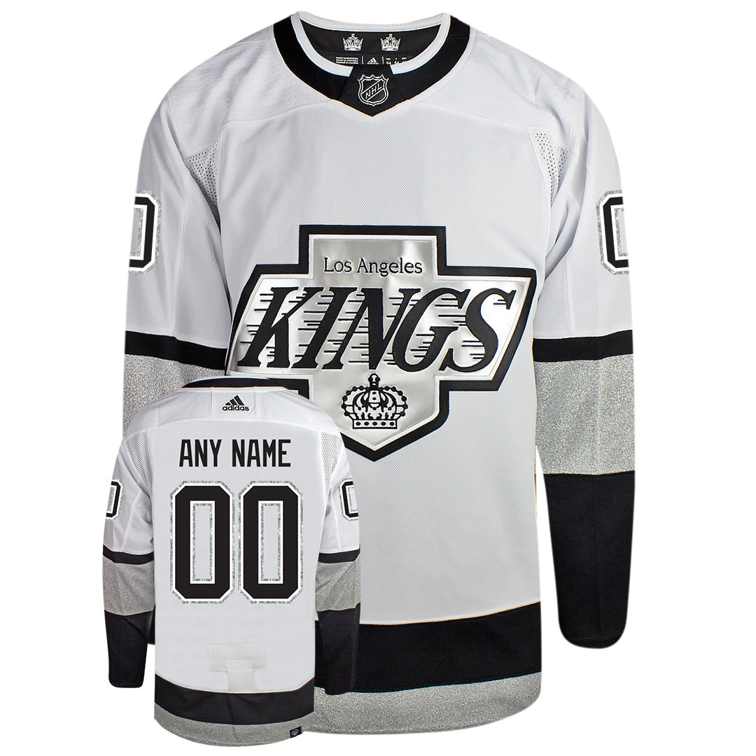 Customizable Los Angeles Kings Adidas Primegreen Authentic NHL Alternate Jersey