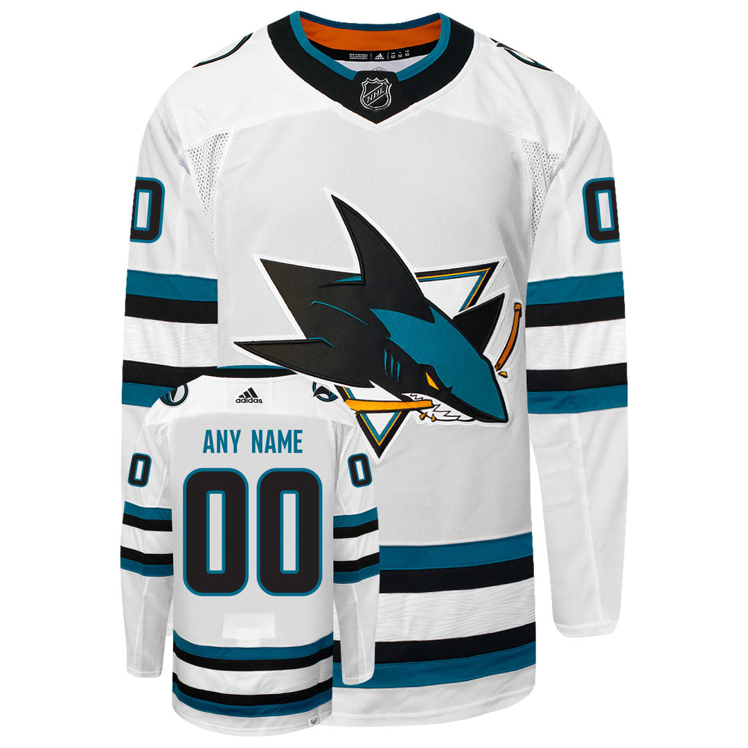 Customizable San Jose Sharks 2022 Adidas Primegreen Authentic NHL Hockey Jersey