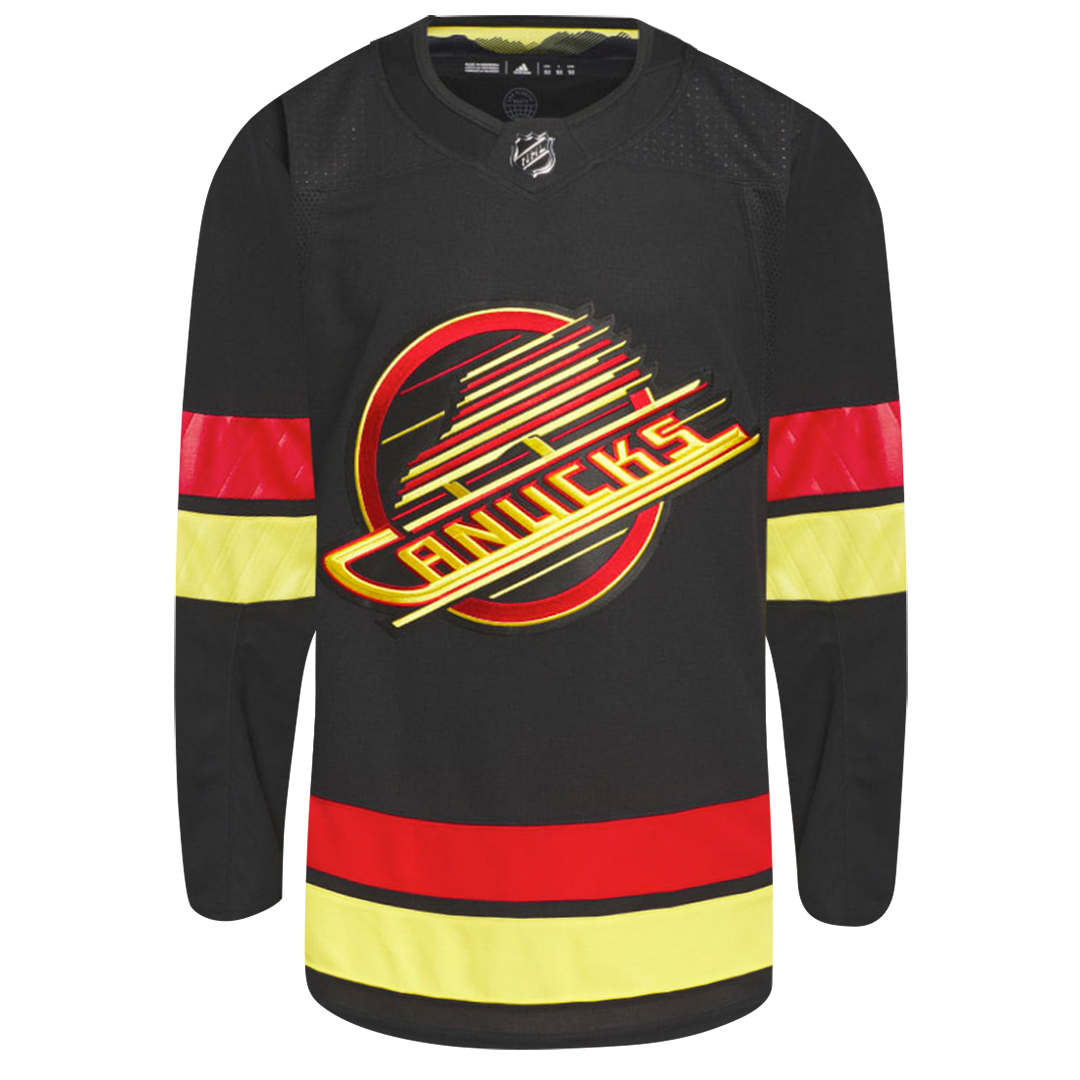 Customizable Vancouver Canucks Adidas Primegreen Authentic Third Alternate 2022/2023 NHL Hockey Jersey