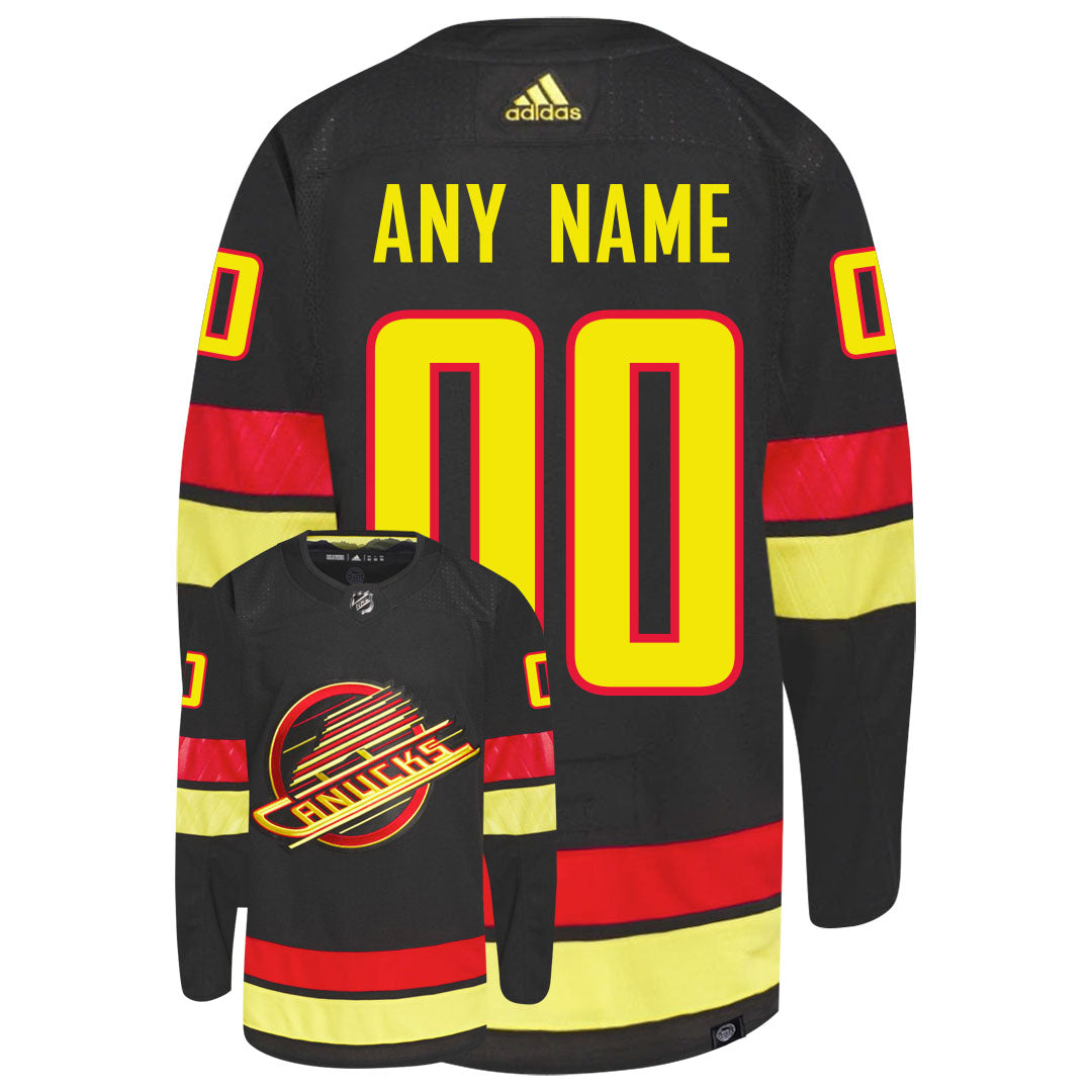 Customizable Vancouver Canucks Adidas Primegreen Authentic Third Alternate 2022/2023 NHL Hockey Jersey