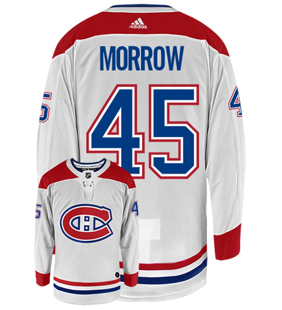 Joe Morrow Montreal Canadiens Adidas Authentic Away NHL Hockey Jersey