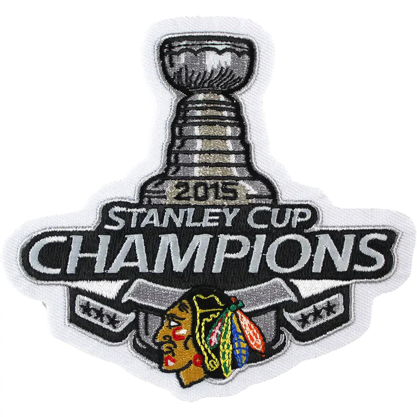 2015 Stanley Cup Champions Patch - Chicago Blackhawks