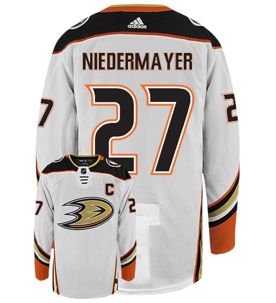 Scott Niedermayer Anaheim Ducks Adidas Authentic Away NHL Vintage Hockey Jersey