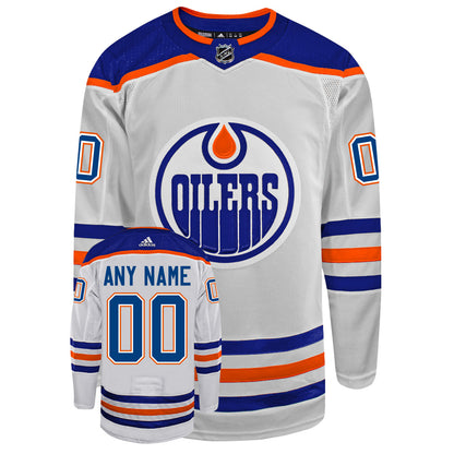 Customizable Edmonton Oilers 2022 Adidas Primegreen Authentic NHL Hockey Jersey