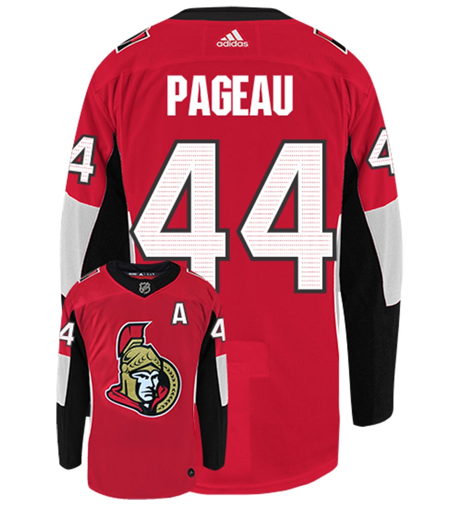Jean-Gabriel Pageau Ottawa Senators Adidas Authentic Home NHL Hockey Jersey