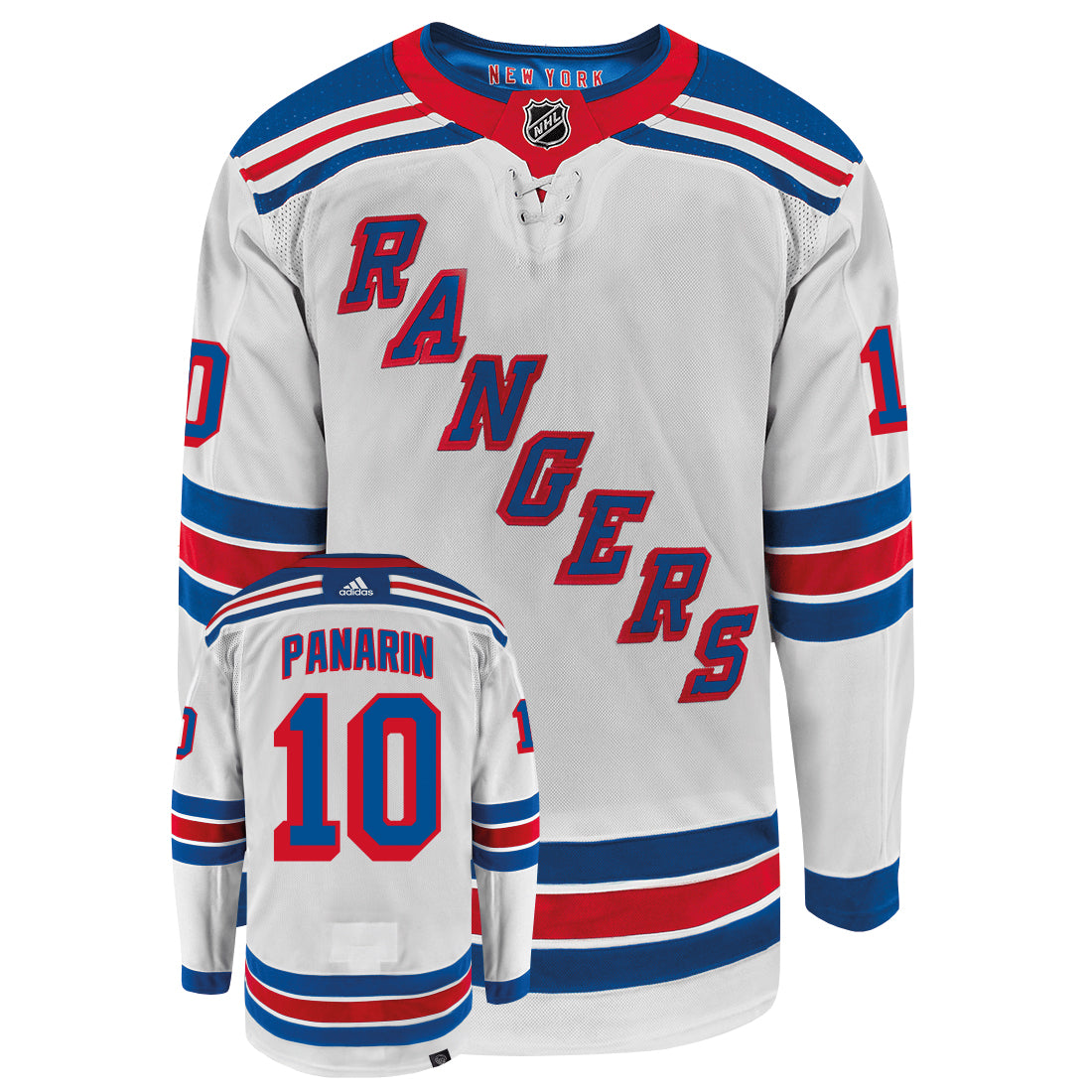 Artemi Panarin New York Rangers Adidas Primegreen Authentic NHL Hockey Jersey