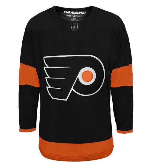 Philadelphia Flyers Adidas Primegreen Authentic Third Alternate NHL Hockey Jersey - Front View