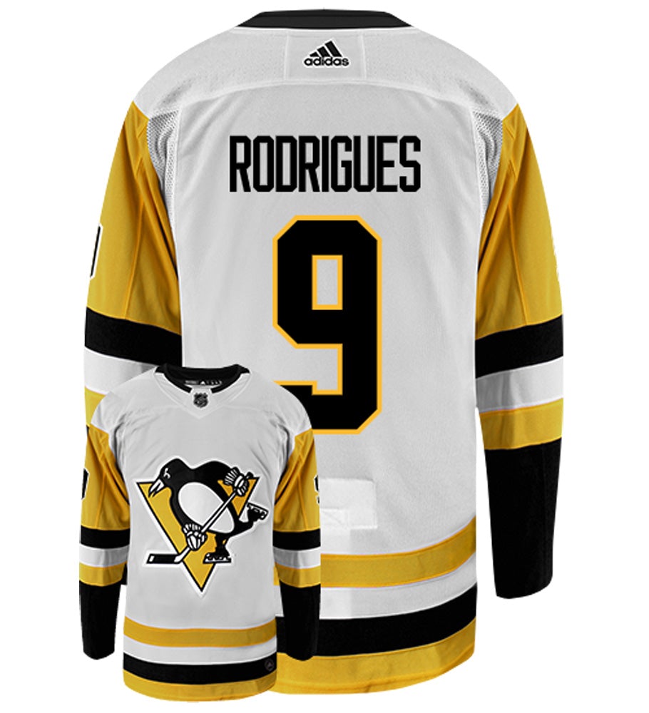 Evan Rodrigues Pittsburgh Penguins Adidas Authentic Away NHL Hockey Jersey