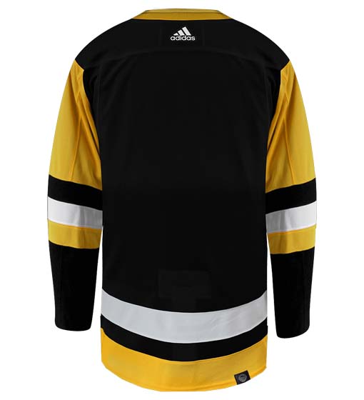 Pittsburgh Penguins Adidas Primegreen Authentic Home NHL Hockey Jersey - Back View