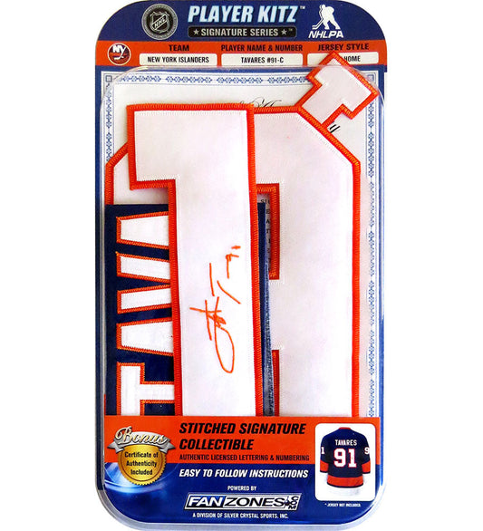 John Tavares #91 Player Kitz Signature Series Stitched Autograph