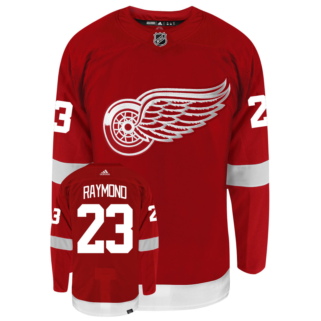 Brand New Authentic HOME Detroit Red Wing Hockey Jersey good