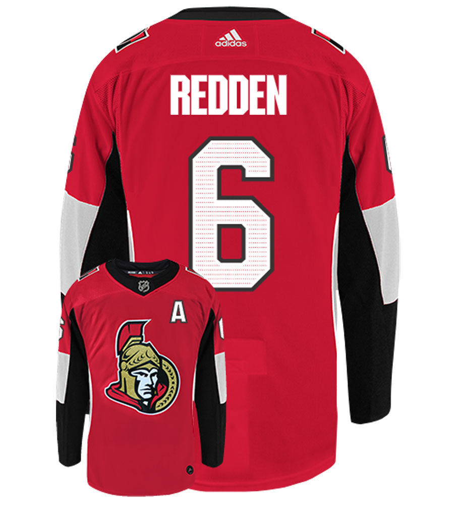 Wade Redden Ottawa Senators Adidas Authentic Home NHL Vintage Hockey Jersey
