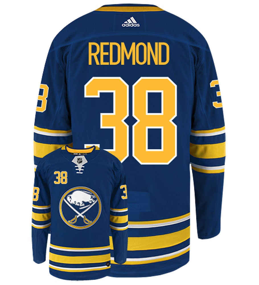 Zach Redmond Buffalo Sabres Adidas Authentic Home NHL Hockey Jersey