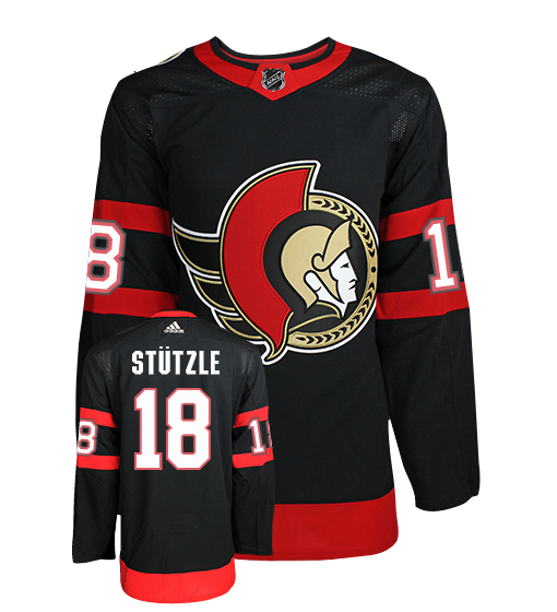 Tim Stutzle Ottawa Senators Adidas Authentic Home 2020 NHL Hockey Jersey