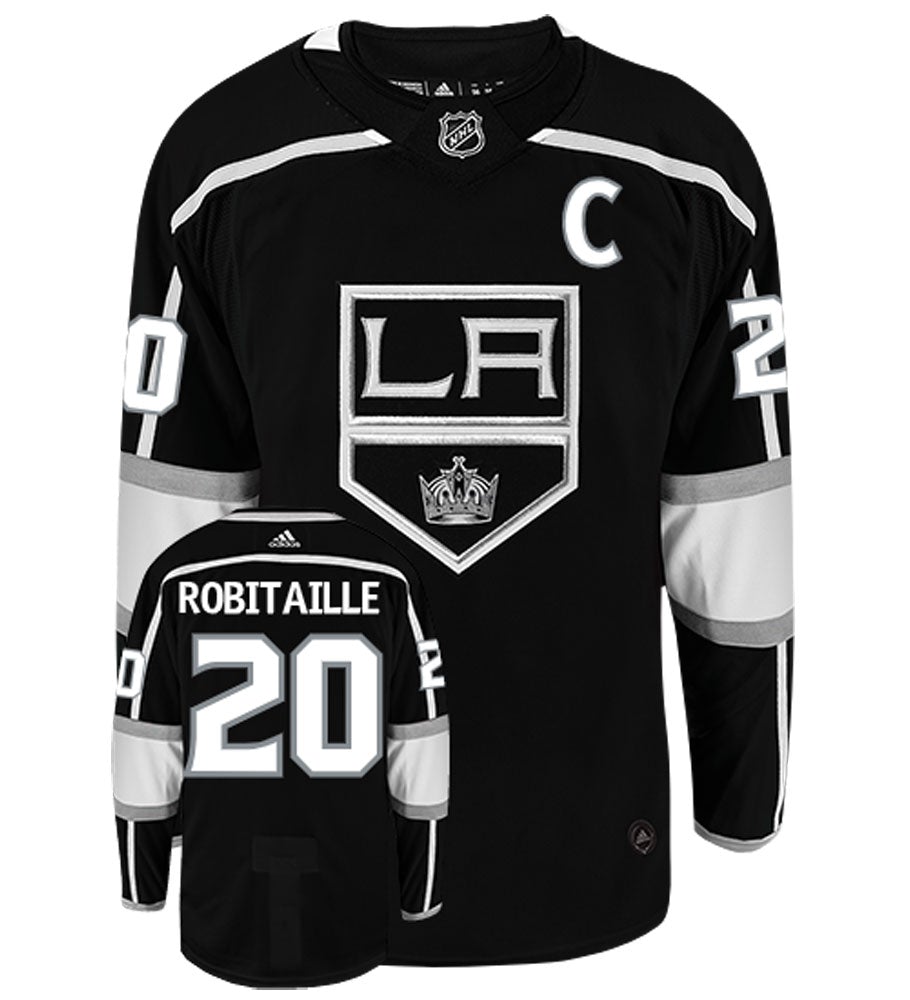 Luc Robitaille Los Angeles Kings Adidas Authentic Home NHL Vintage Hockey Jersey