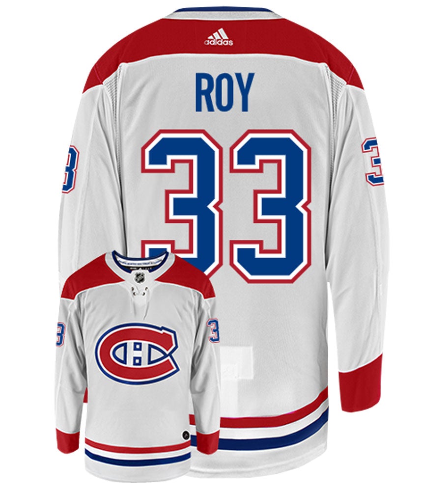 Patrick Roy Montreal Canadiens Adidas Authentic Away NHL Vintage Hockey Jersey