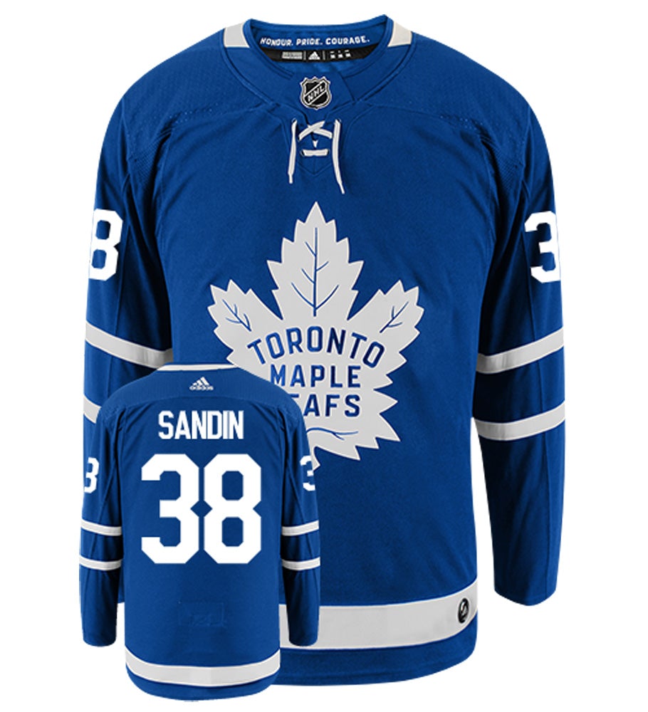 Rasmus Sandin Toronto Maple Leafs Adidas Authentic Home NHL Hockey Jersey