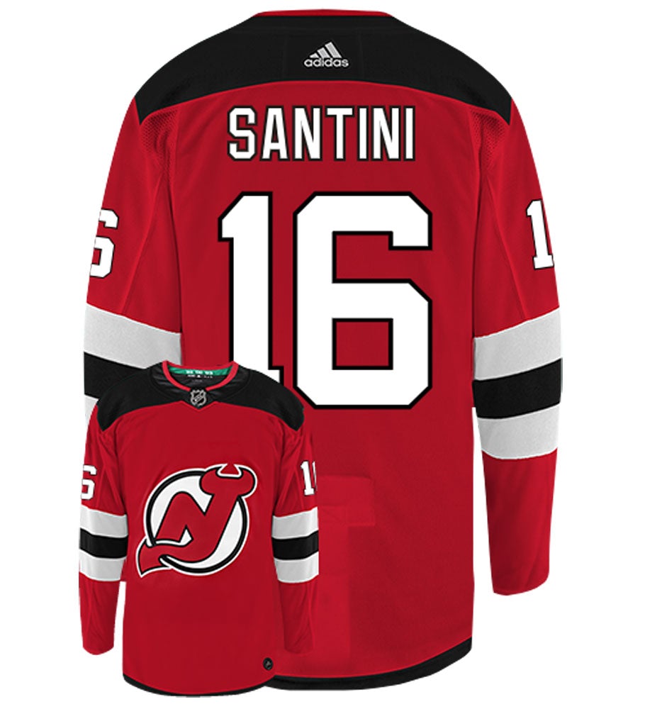 Steven Santini New Jersey Devils Adidas Authentic Home NHL Hockey Jersey
