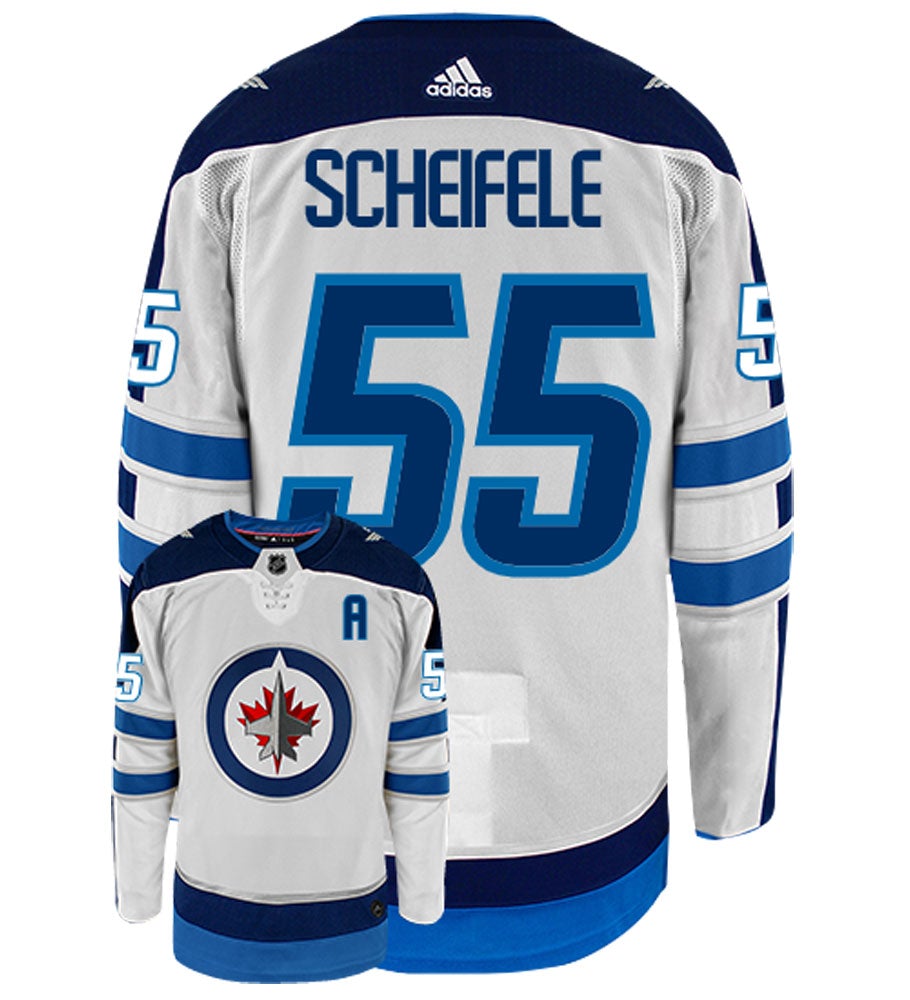 Mark Scheifele Winnipeg Jets Adidas Authentic Away NHL Hockey Jersey