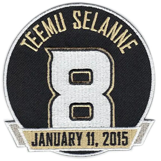 Anaheim Ducks Teemu Selanne Retirement Patch