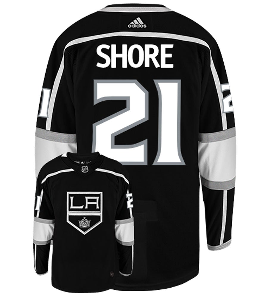 Nick Shore Los Angeles Kings Adidas Authentic Home NHL Hockey Jersey