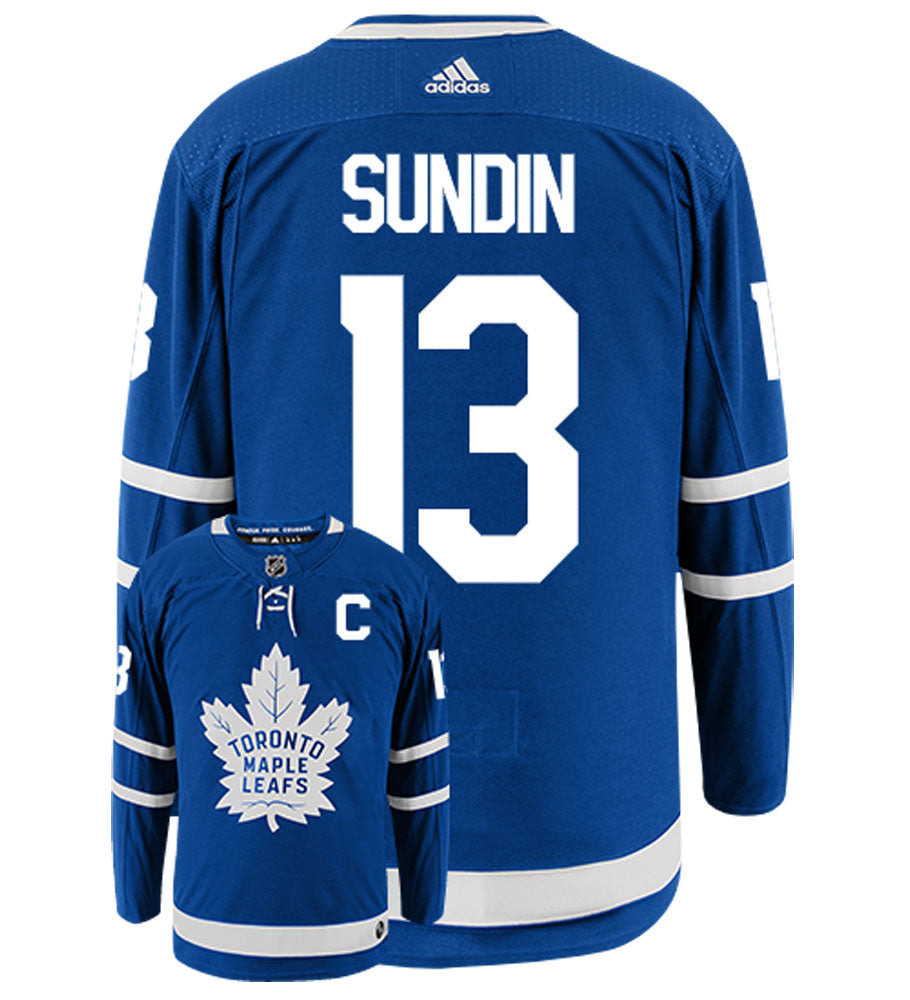 Mats Sundin Toronto Maple Leafs Adidas Authentic Home NHL Vintage Hockey Jersey