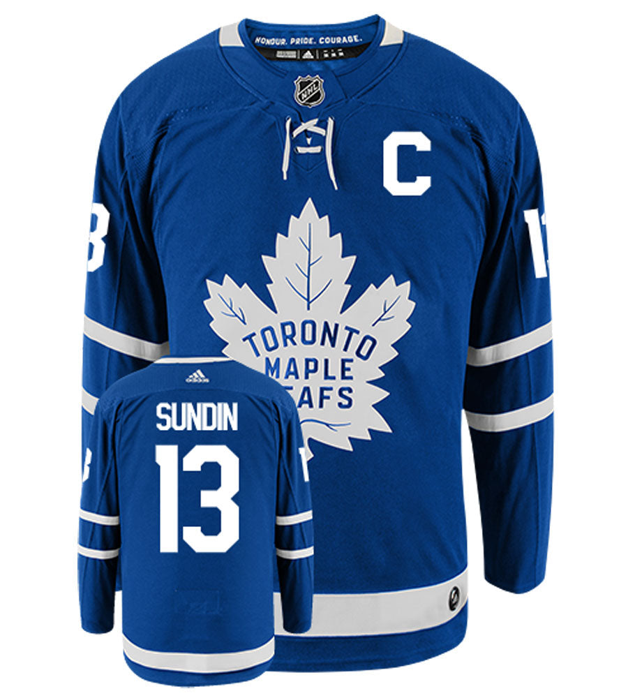 Mats Sundin Toronto Maple Leafs Adidas Authentic Home NHL Vintage Hockey Jersey