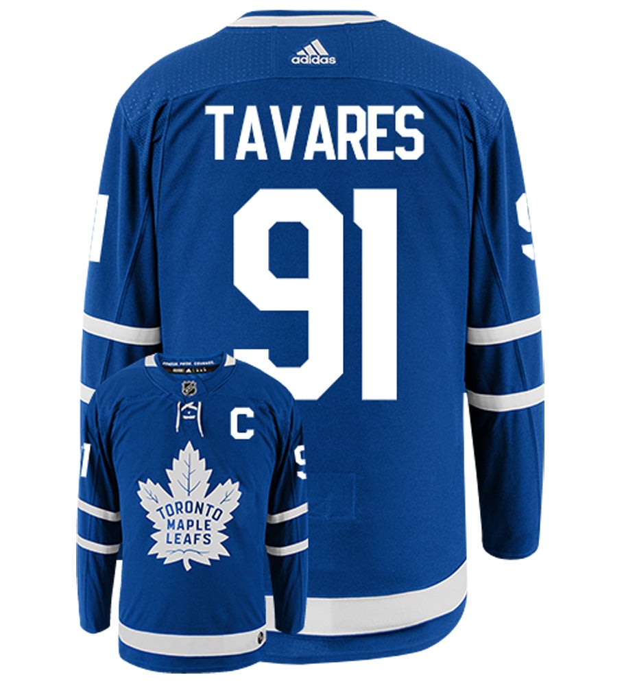 John Tavares Toronto Maple Leafs Adidas Authentic Home NHL Hockey Jersey