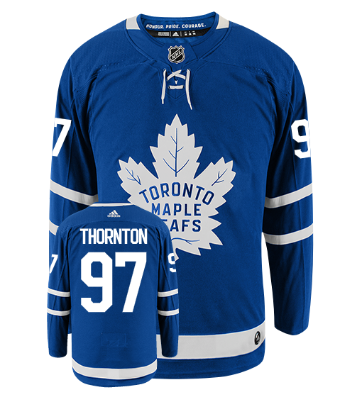 Joe Thornton Toronto Maple Leafs Adidas Authentic Home NHL Hockey Jersey