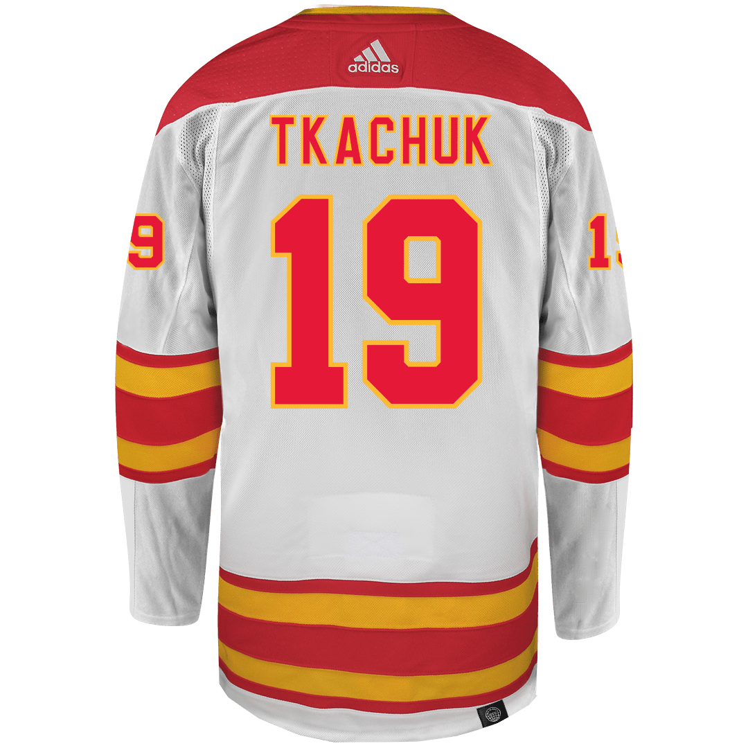 Matthew Tkachuk Calgary Flames Adidas Primegreen Authentic NHL Hockey Jersey
