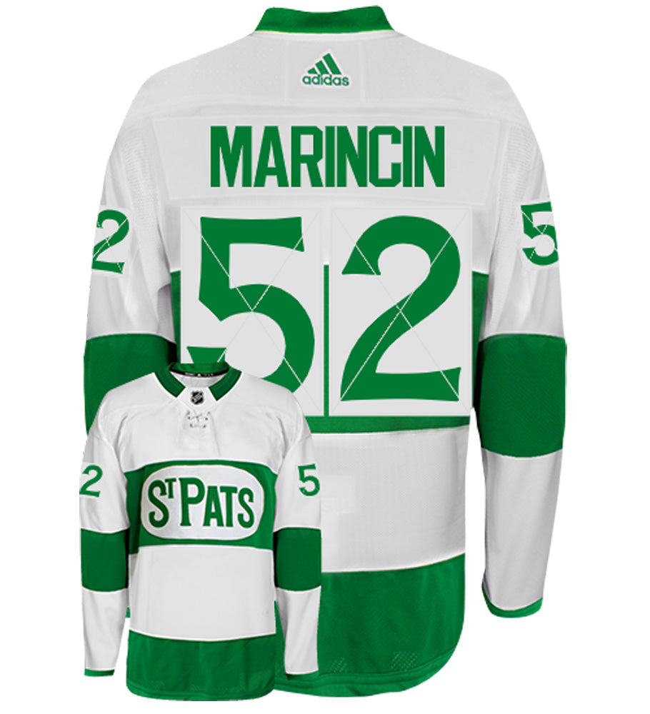 Martin Marincin Toronto Maple Leafs St. Pats Adidas Authentic NHL Hockey Jersey