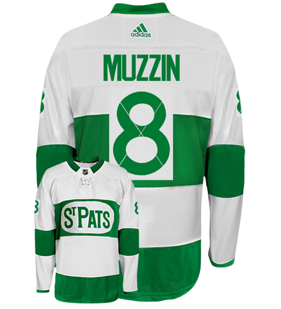 Jake Muzzin Toronto Maple Leafs St. Pats Adidas Authentic NHL Hockey Jersey