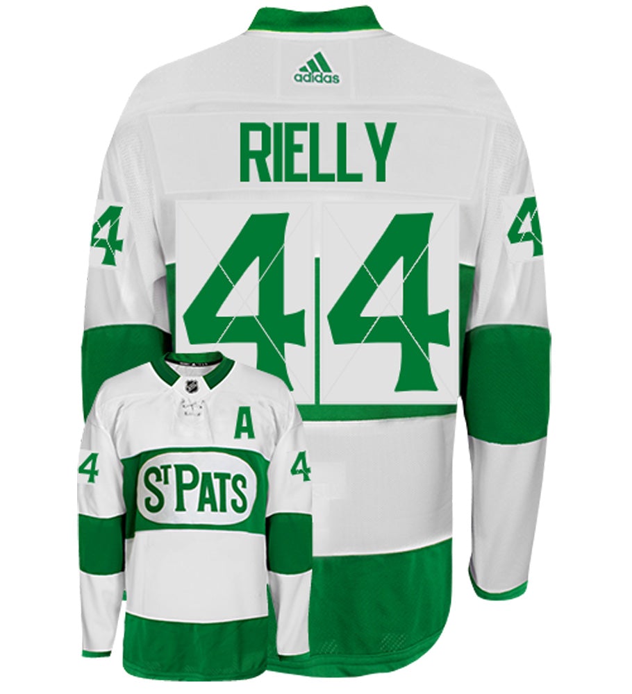 Morgan Rielly Toronto Maple Leafs St. Pats Adidas Authentic NHL Hockey Jersey