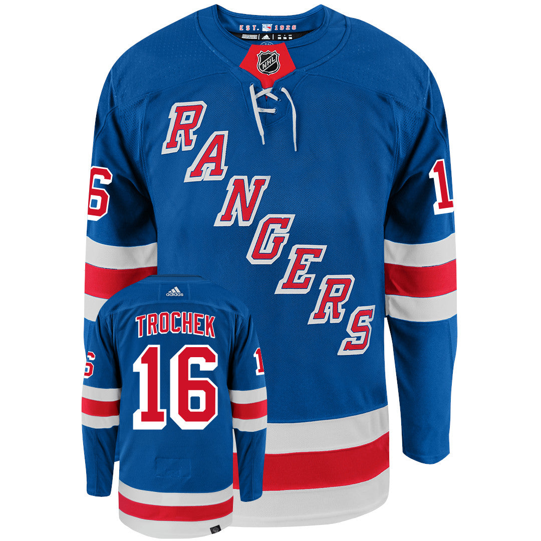 Vincent Trocheck New York Rangers Adidas Primegreen Authentic NHL Hockey Jersey